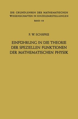 Einführung in die Theorie der Speziellen Funktionen der Mathematischen Physik