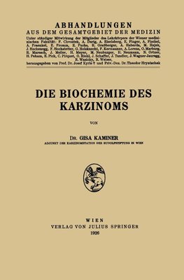 Die Biochemie des Karzinoms