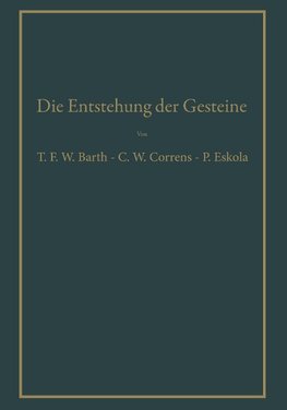 Die Entstehung der Gesteine