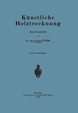 Künstliche Holztrocknung