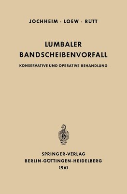 Lumbaler Bandscheibenvorfall