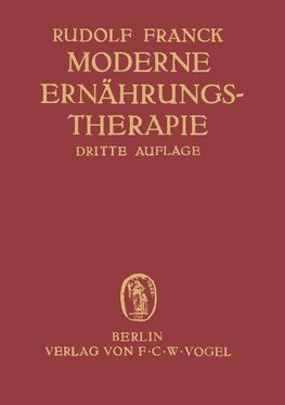 Moderne Ernährungstherapie für die Praxis des Arztes