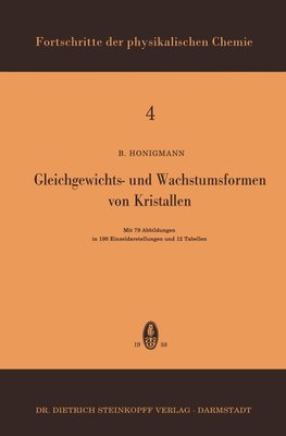 Gleichgewichts- und Wachstumsformen von Kristallen