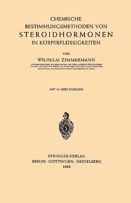 Chemische Bestimmungsmethoden von Steroidhormonen in Körperflüssigkeiten