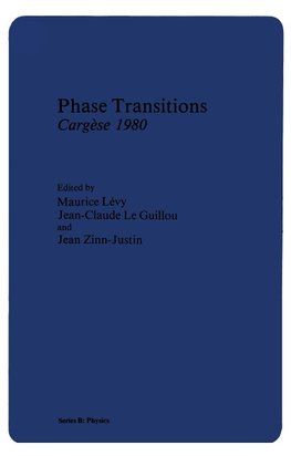 Phase Transitions Cargèse 1980