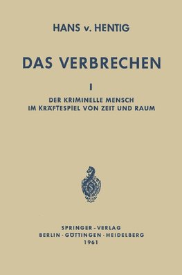 Das Verbrechen I