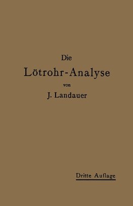 Die Lötrohranalyse