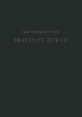 Taschenbuch für Druckluft-Betrieb