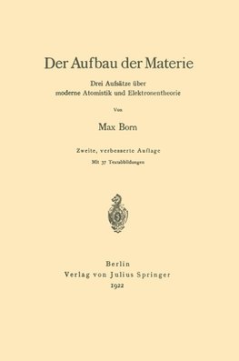 Der Aufbau der Materie