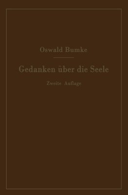 Gedanken über die Seele