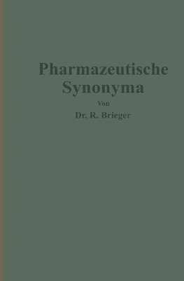 Pharmazeutische Synonyma