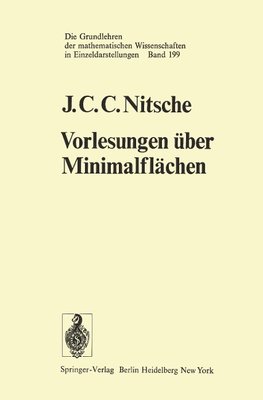 Vorlesungen über Minimalflächen