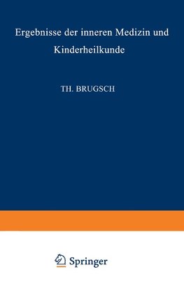 Ergebnisse der Inneren Medizin und Kinderheilkunde