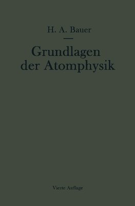 Grundlagen der Atomphysik