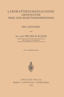 Laboratoriumsdiagnose Menschlicher Virus- und Rickettsieninfektionen