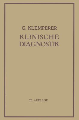 Grundriss Der Klinischen Diagnostik