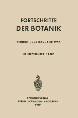 Bericht Über das Jahr 1956