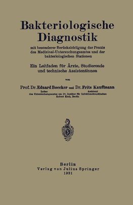 Bakteriologische Diagnostik