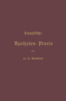 Französische Apotheken-Praxis