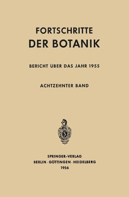 Bericht über das Jahr 1955