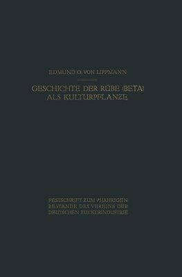 Geschichte der Rübe (Beta) als Kulturpflanze