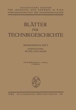 Blätter für Technikgeschichte