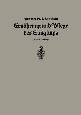 Ernährung und Pflege Des Säglings