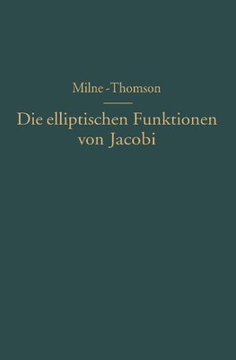 Die elliptischen Funktionen von Jacobi