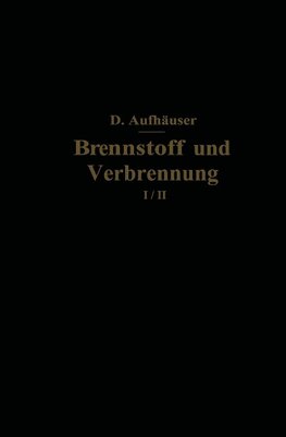 Brennstoff und Verbrennung