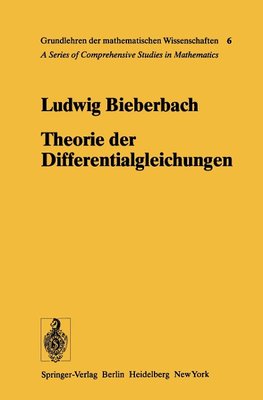 Theorie der Differentialgleichungen