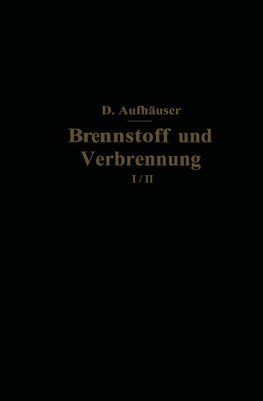 Brennstoff und Verbrennung