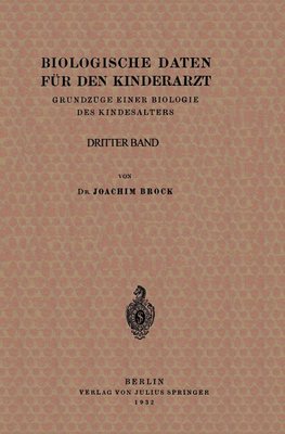 Biologische Daten für den Kinderarzt