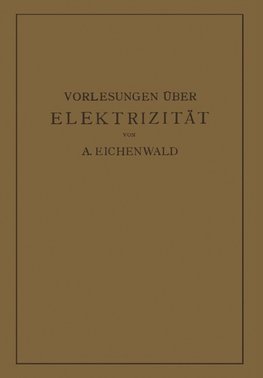 Vorlesungen über Elektrizität