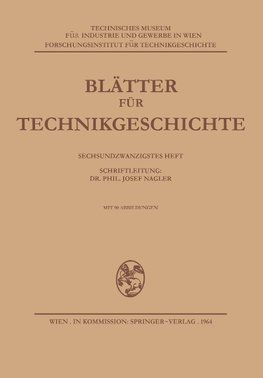 Blätter für Technikgeschichte