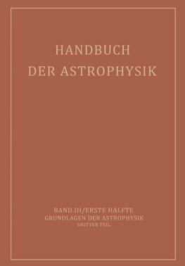 Handbuch der Astrophysik