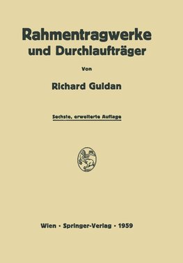 Rahmentragwerke und Durchlaufträger