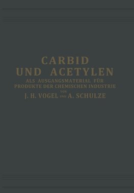 Carbid und Acetylen