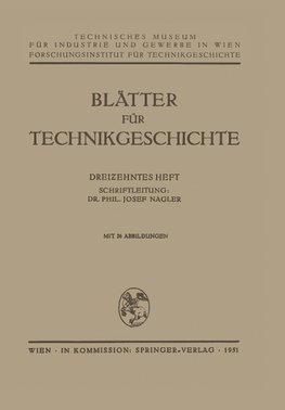 Blätter für Technikgeschichte