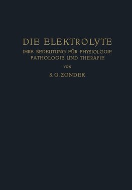 Die Elektrolyte