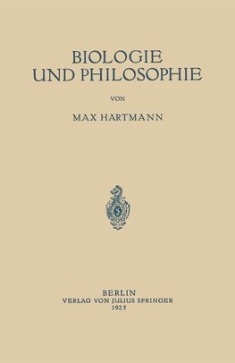 Biologie und Philosophie