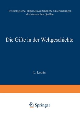 Die Gifte in der Weltgeschichte