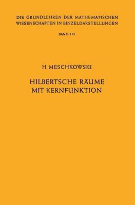 Hilbertsche Räume mit Kernfunktion