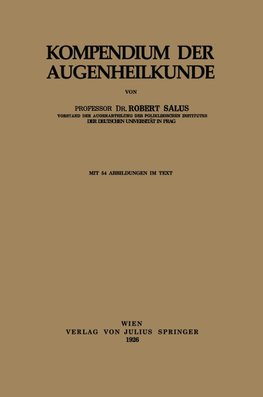 Kompendium der Augenheilkunde