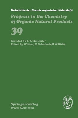 Fortschritte der Chemie organischer Naturstoffe / Progress in the Chemistry of Organic Natural Products