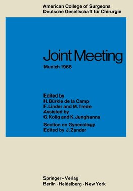 Joint Meeting Munich 1968