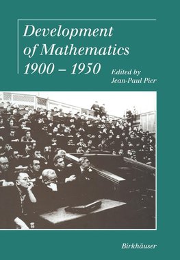 Development of Mathematics 1900-1950