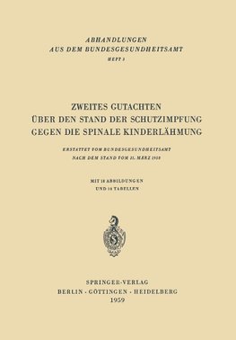 Zweites Gutachten über den Stand der Schutzimpfung gegen die Spinale Kinderlähmung