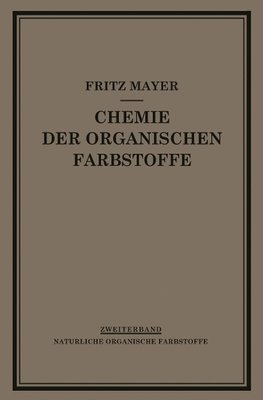 Chemie der Organischen Farbstoffe