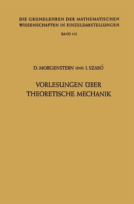 Vorlesungen Über Theoretische Mechanik