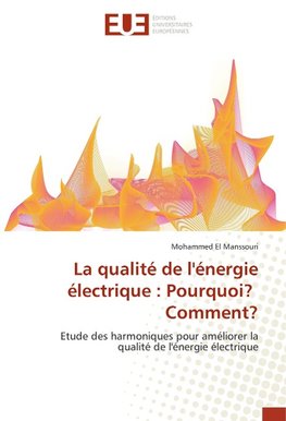 La qualité de l'énergie électrique : Pourquoi? Comment?